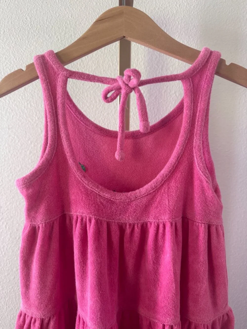 Polo Ralph Lauren Girls Terry Cloth Cover Up Dress Pink Size 5